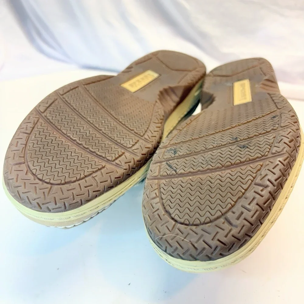 Sperry Top‎ Sider Billfish Boat Shoes Men's Brown Leather 3 Eye Deck Size 8.5 M